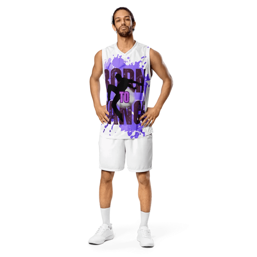Dynamic Born to Dance His Silhouette Energy Basketball Jersey product image (3)