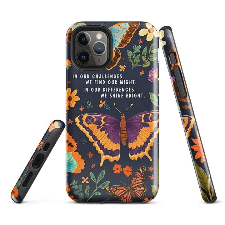 In Our Challenges We Find Might iPhone® Tough Case product image (1)
