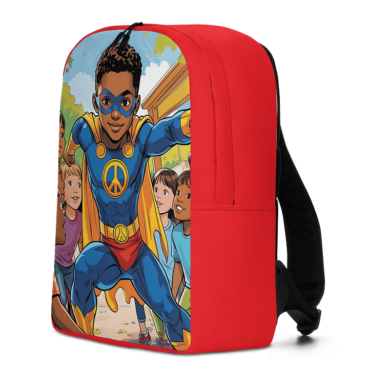 Superhero Peace Symbol Backpack product image (2)