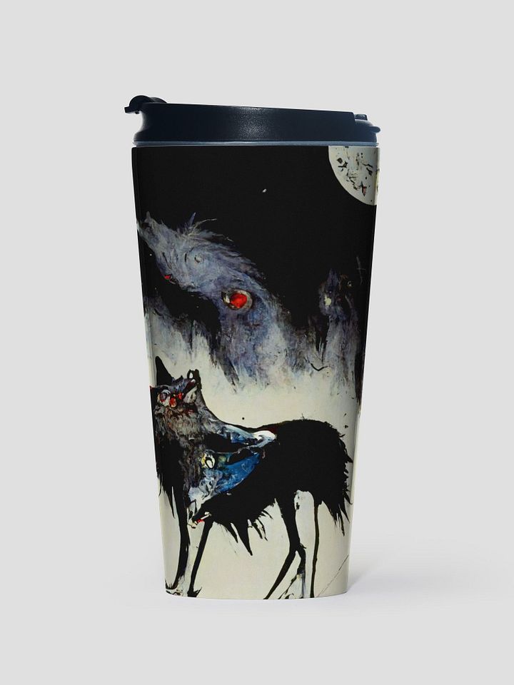 Lunar Howl Stainless Steel Travel Mug product image (1)