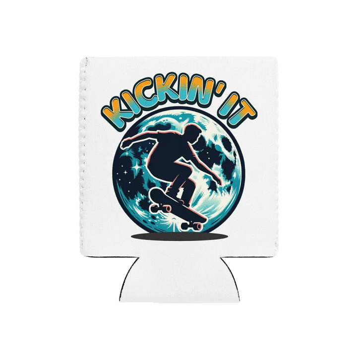 Kickin It Skaterboarder Lunar Kick Can Cooler product image (1)