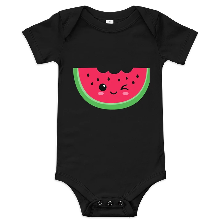 Wally Watermelon Baby Onesie product image (1)