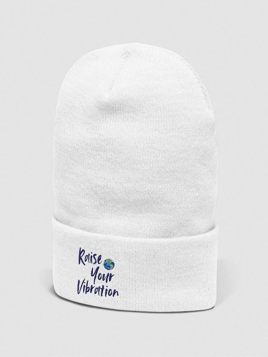Raise Your Vibration Cuffed Beanie product image (2)
