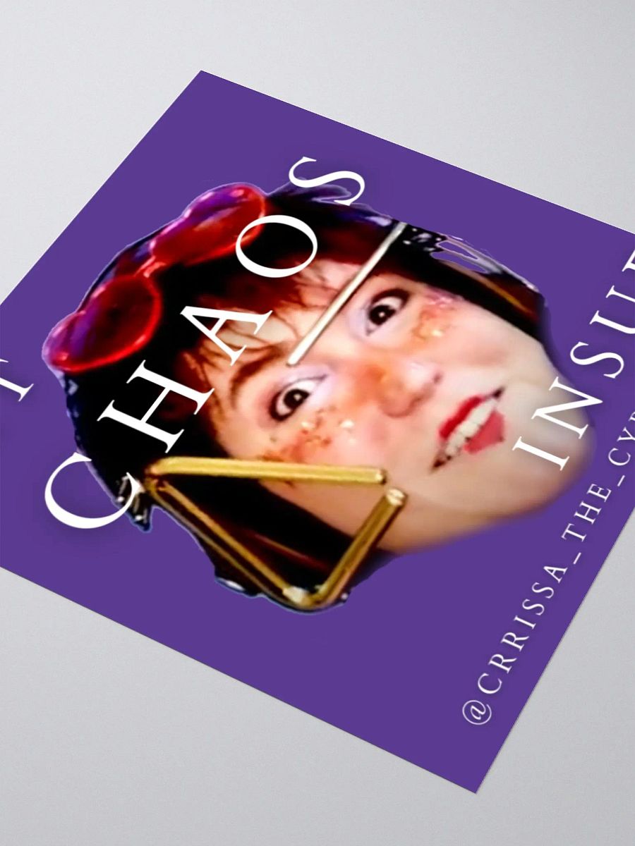 Crrissa - Chaos - Sticker product image (3)