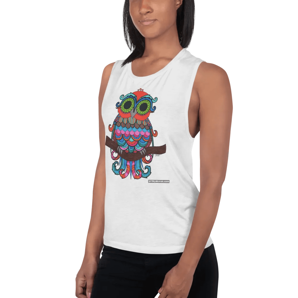 Ms. Owl Tank Top product image (3)