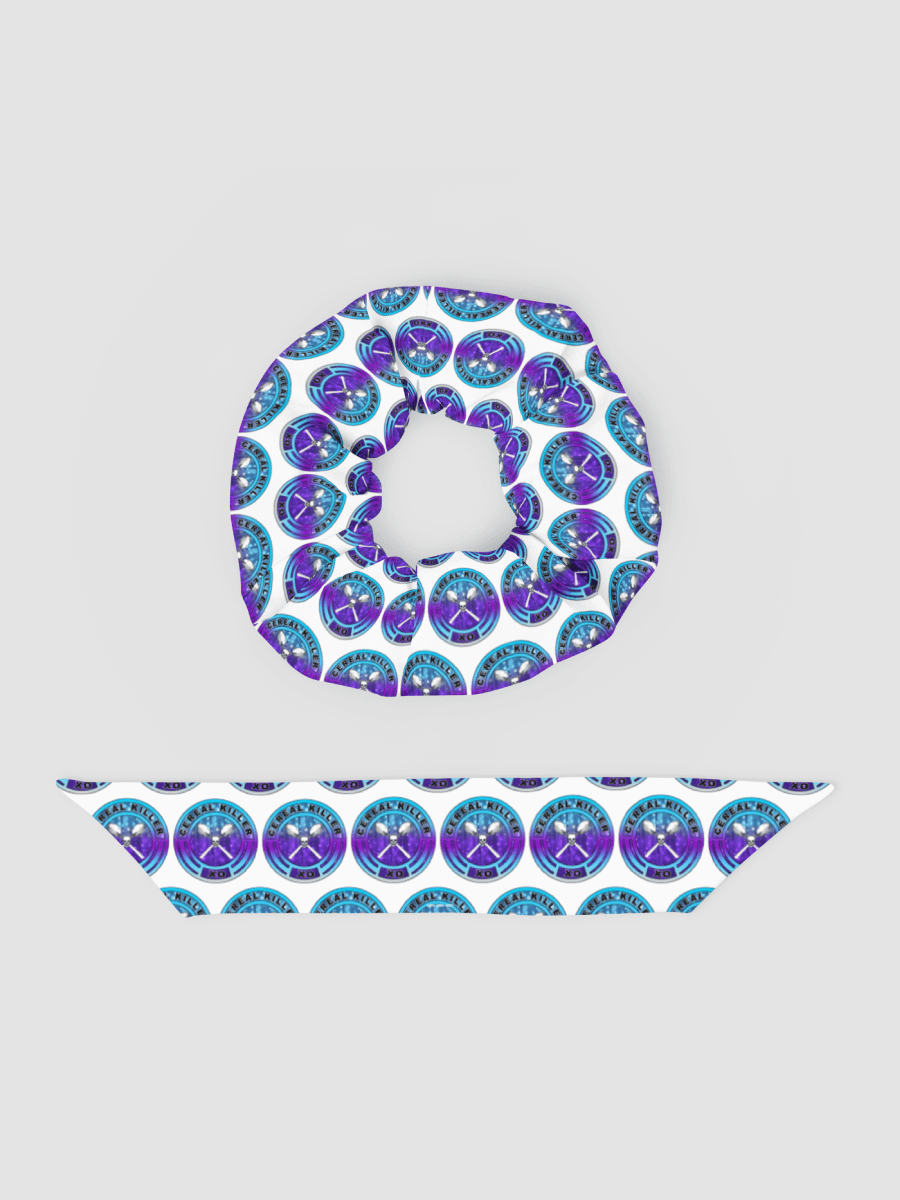 [The Cereal Bowl] All-Over Print Scrunchie AOP AOP652 product image (2)