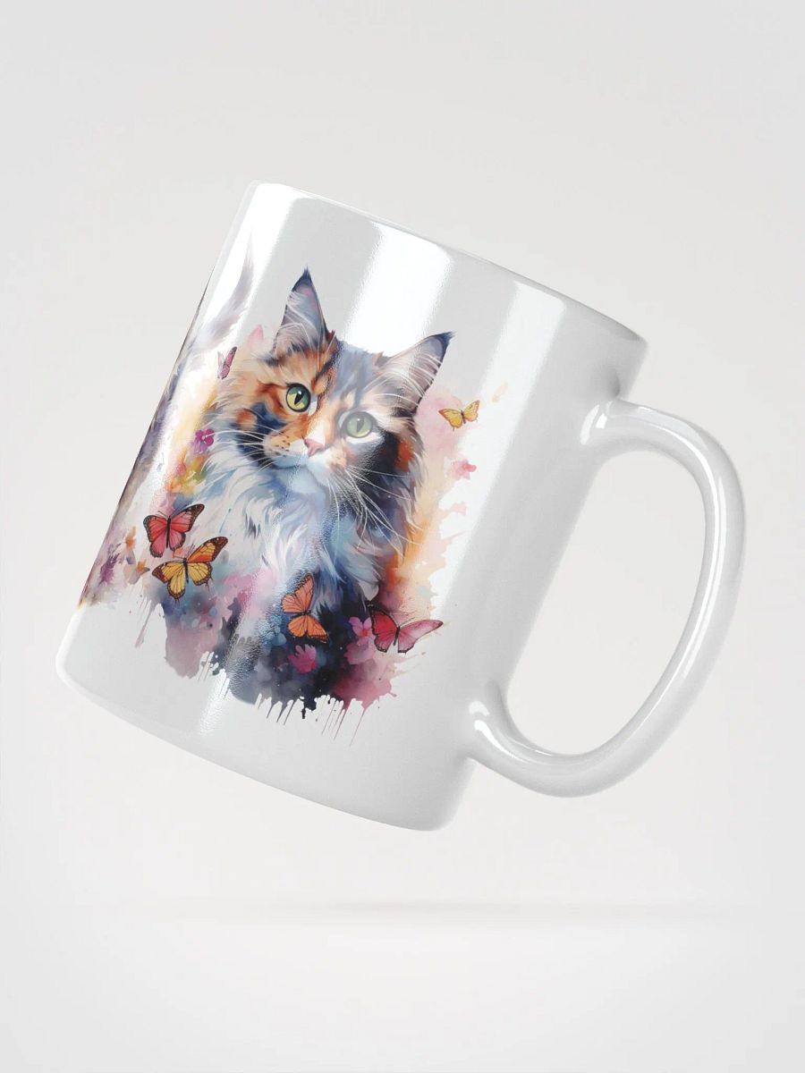 Butterfly Whimsy Cat Mug product image (2)