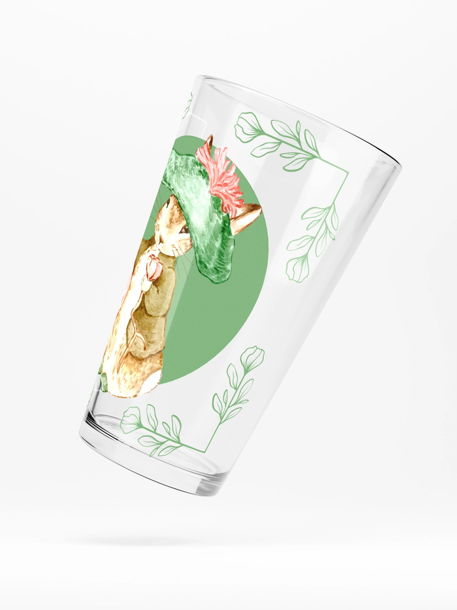 Rabbit Shaker Pint Glass product image (5)