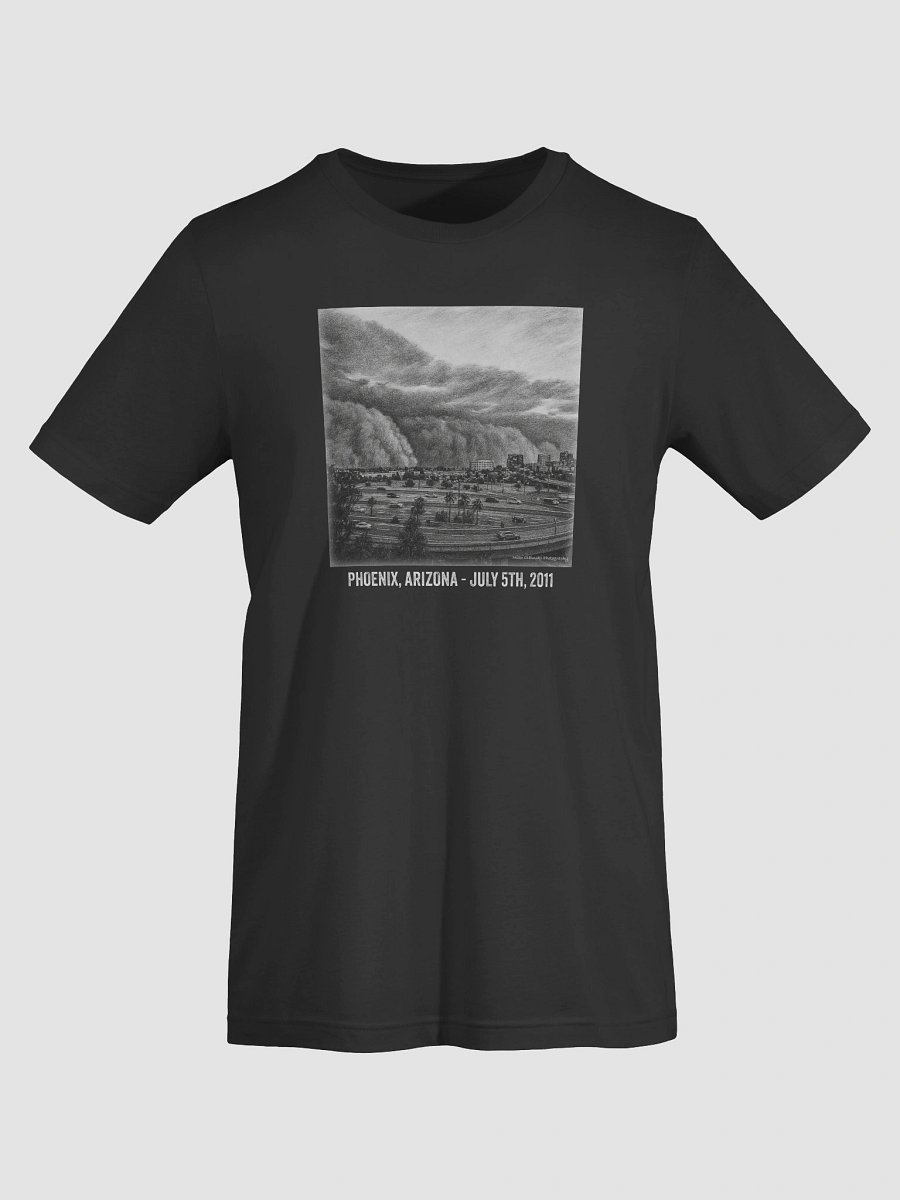 "July 5th Phoenix Haboob" - Penciled Rendition T-Shirt product image (43)
