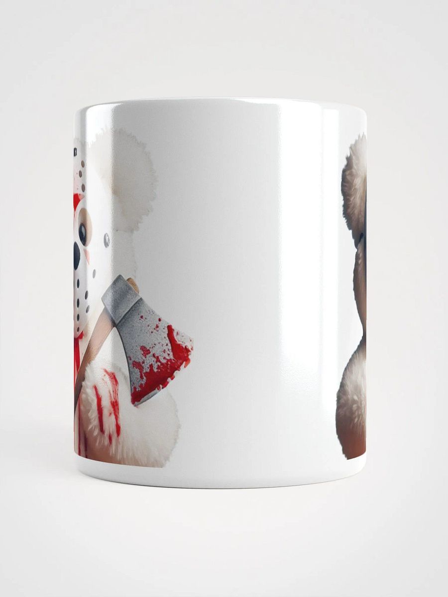 Twisted Teddy Bear #Humorous Glossy Mug - White product image (5)