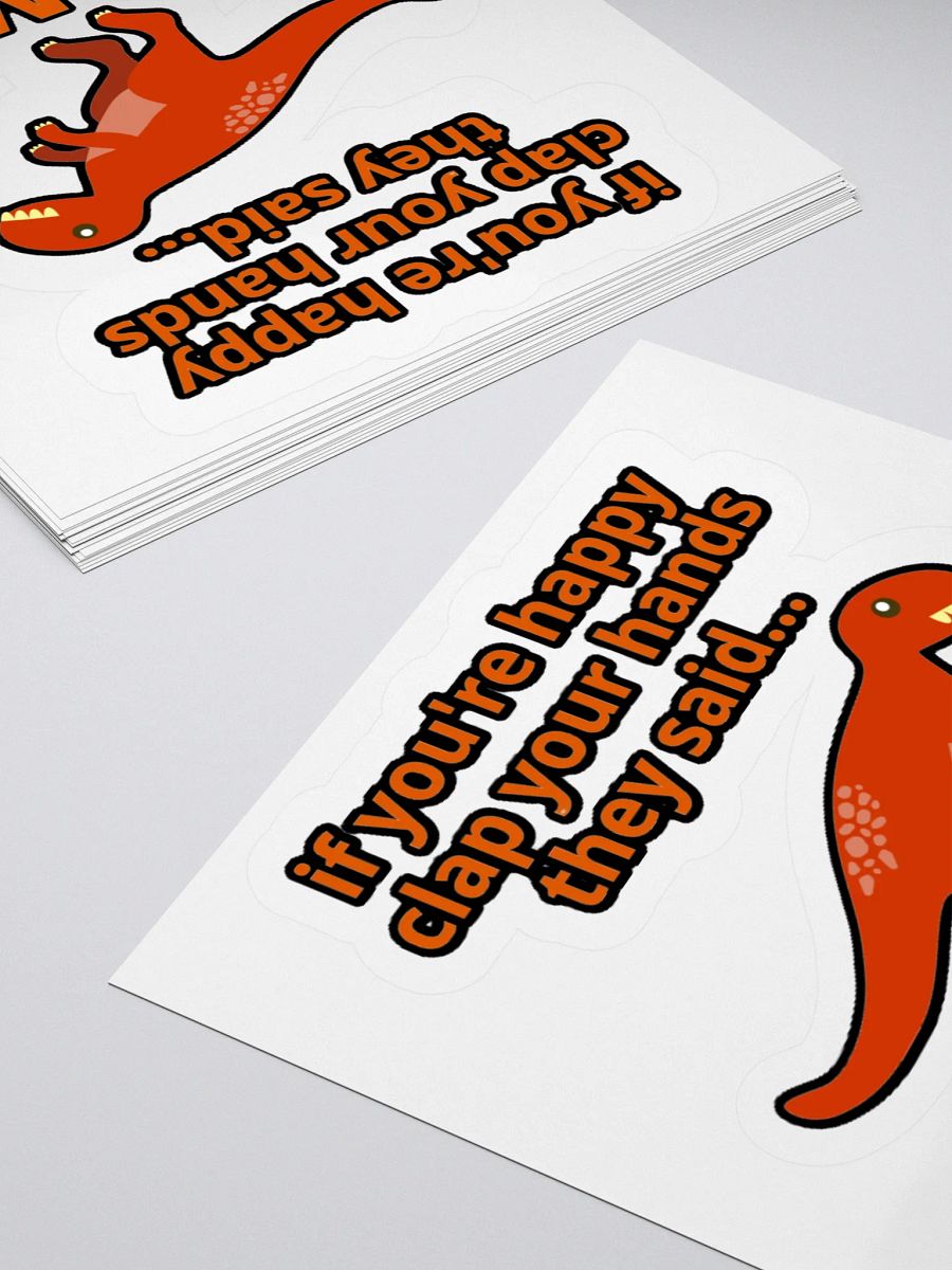 IF YOU'RE HAPPY CLAP YOUR HANDS THEY SAID... BITE ME! product image (12)
