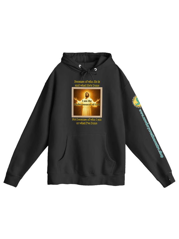 I am the Righteousness of God (Male) Lane Seven Premium Pullover Hoodie product image (1)