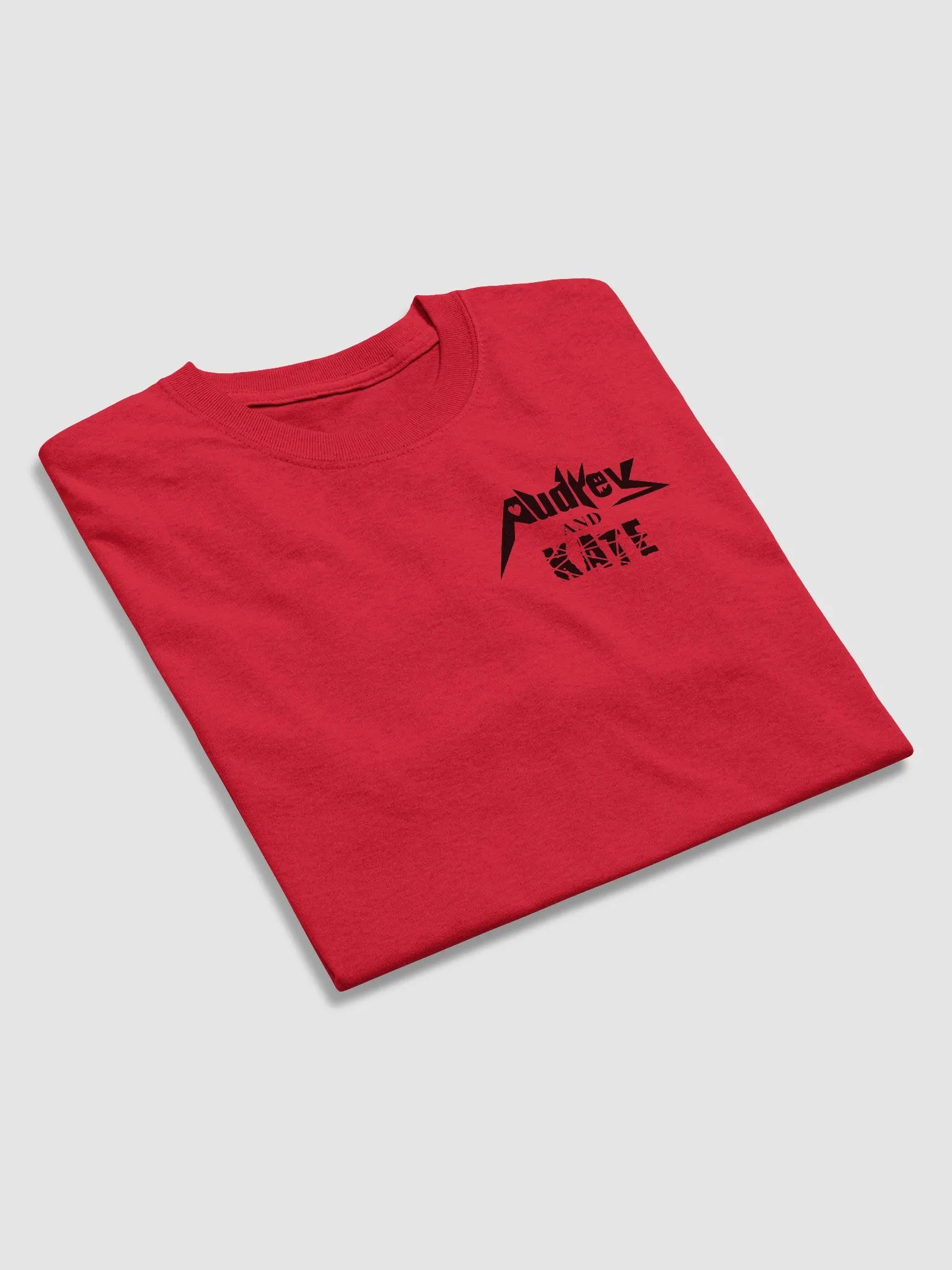 Audrey and Kate Official Black Small Logo T-shirt product image (29)