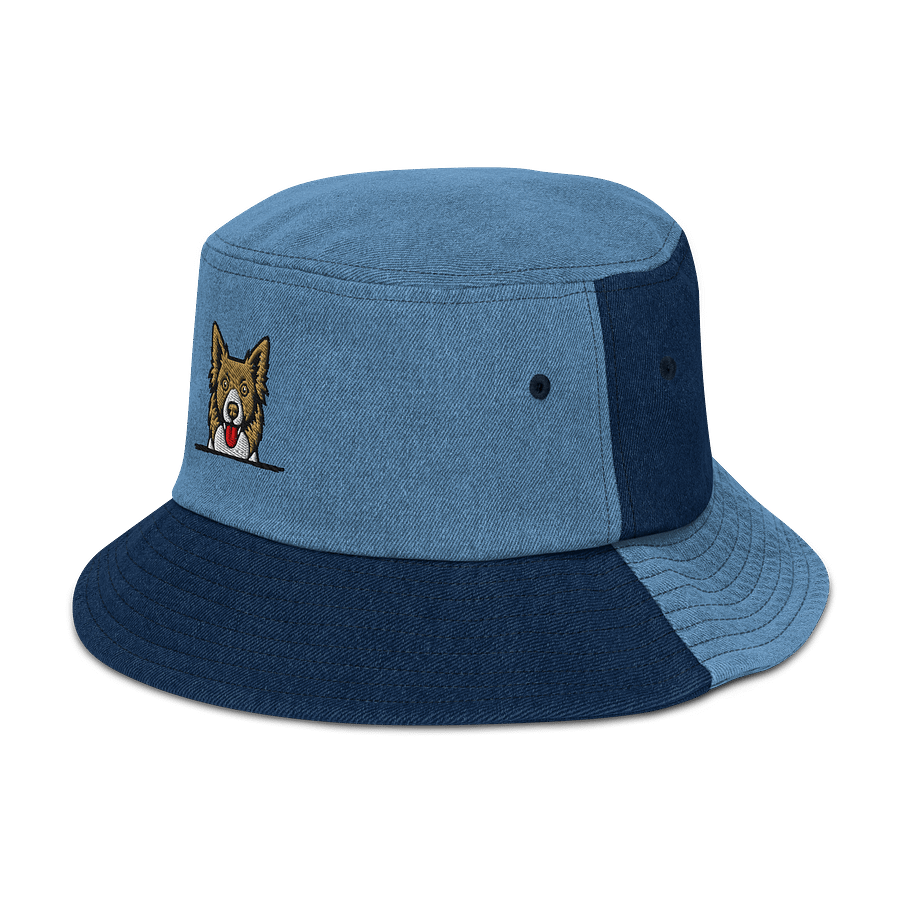 YOUR BORDER COLLIE! / BUCKET HAT WITH PERSONALIZED NAME / / EMBROIDERED product image (6)