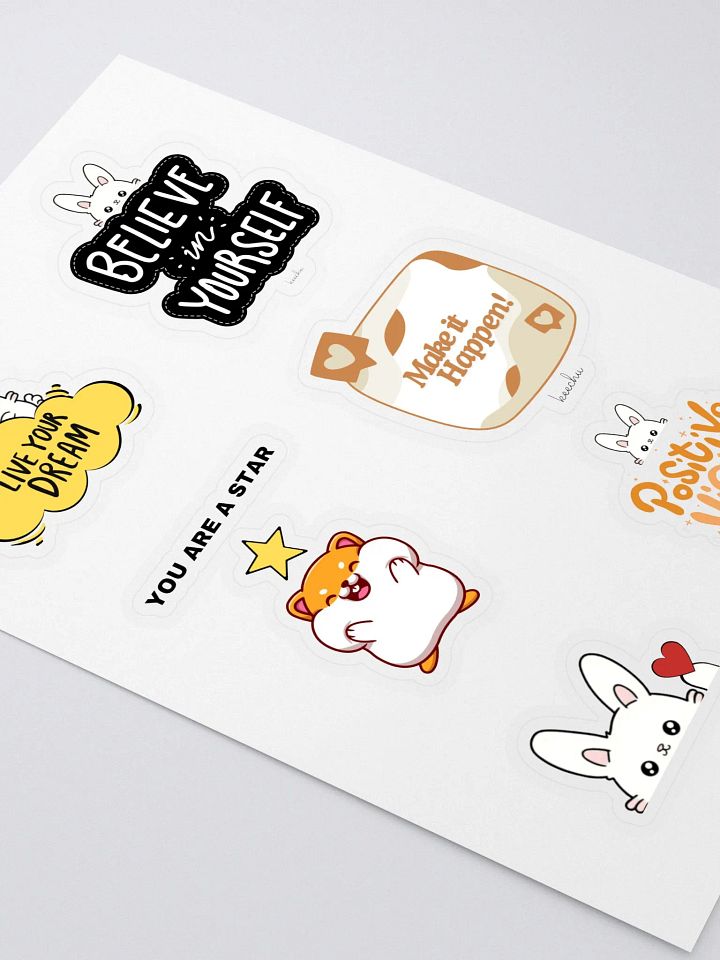 Motivational Keechu Sticker Sheet product image (2)