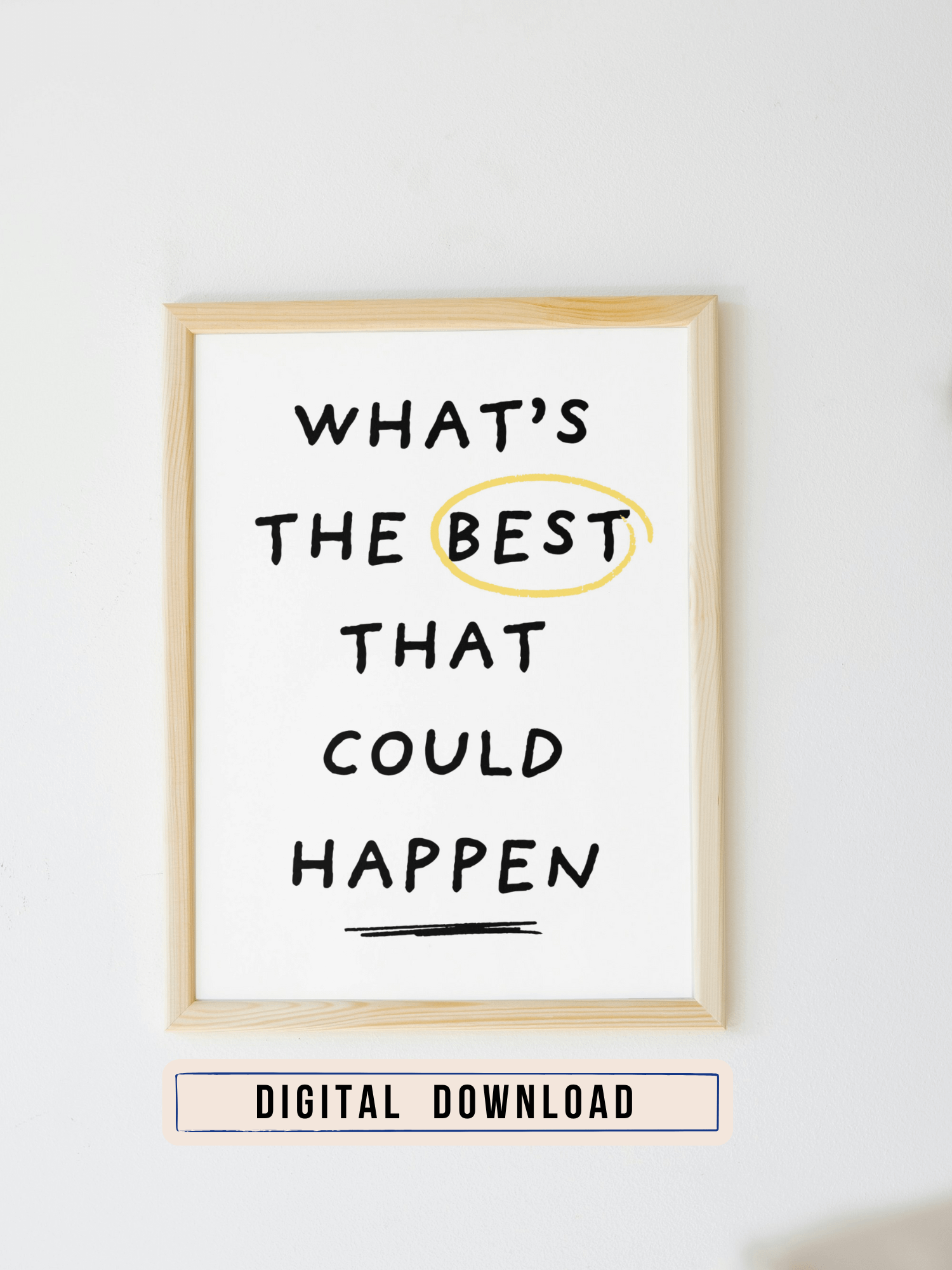 What's The Best That Could Happen product image (1)