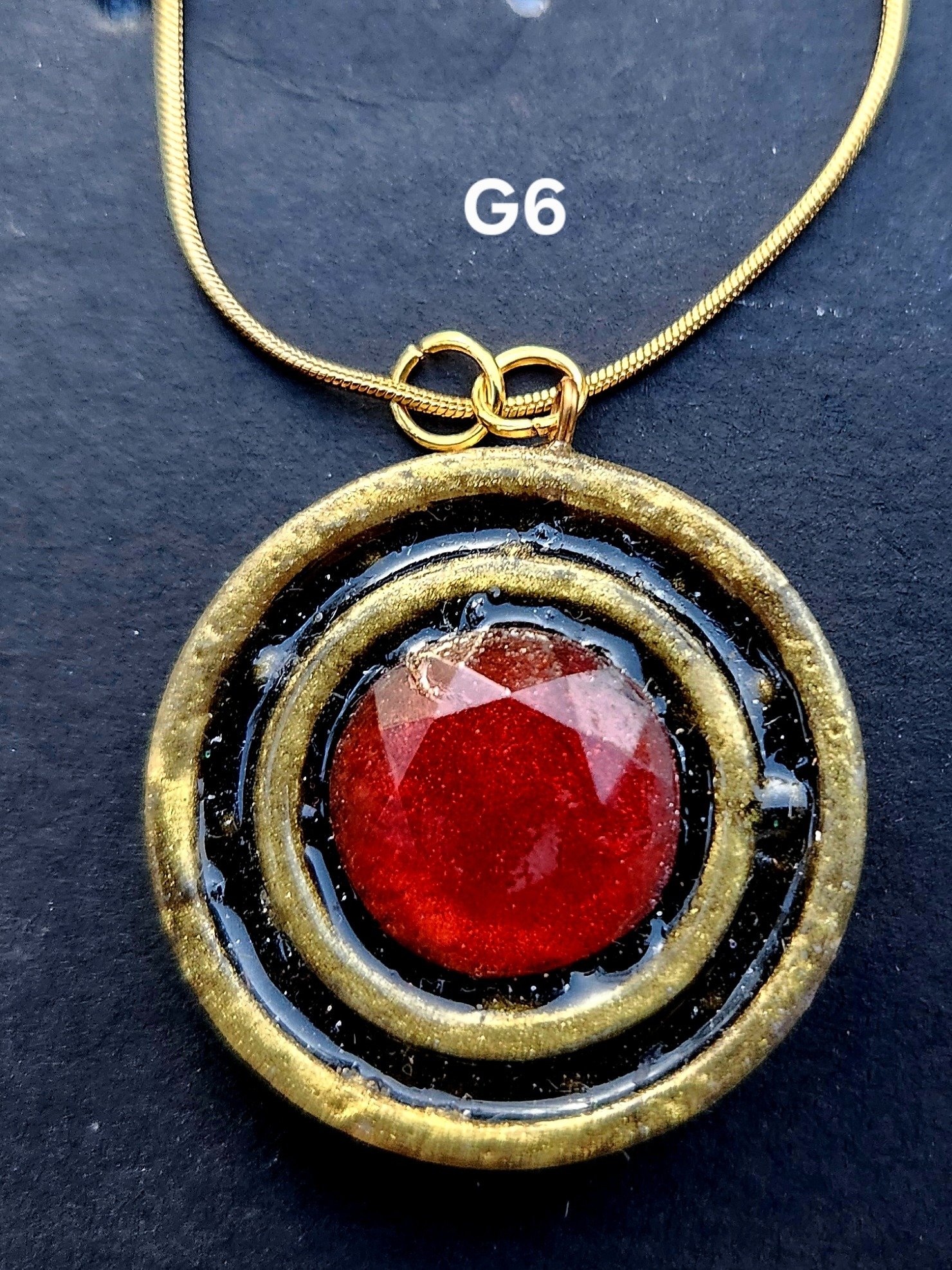 Gold Industrial Jeweled Medalion product image (6)