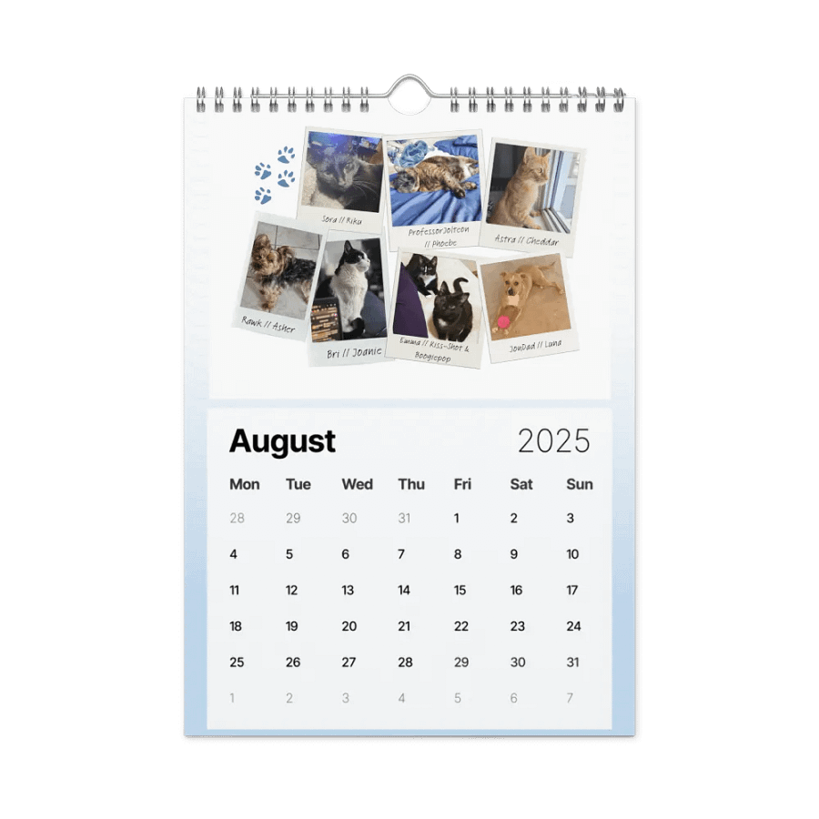 2025 EG Pet Calendar product image (9)