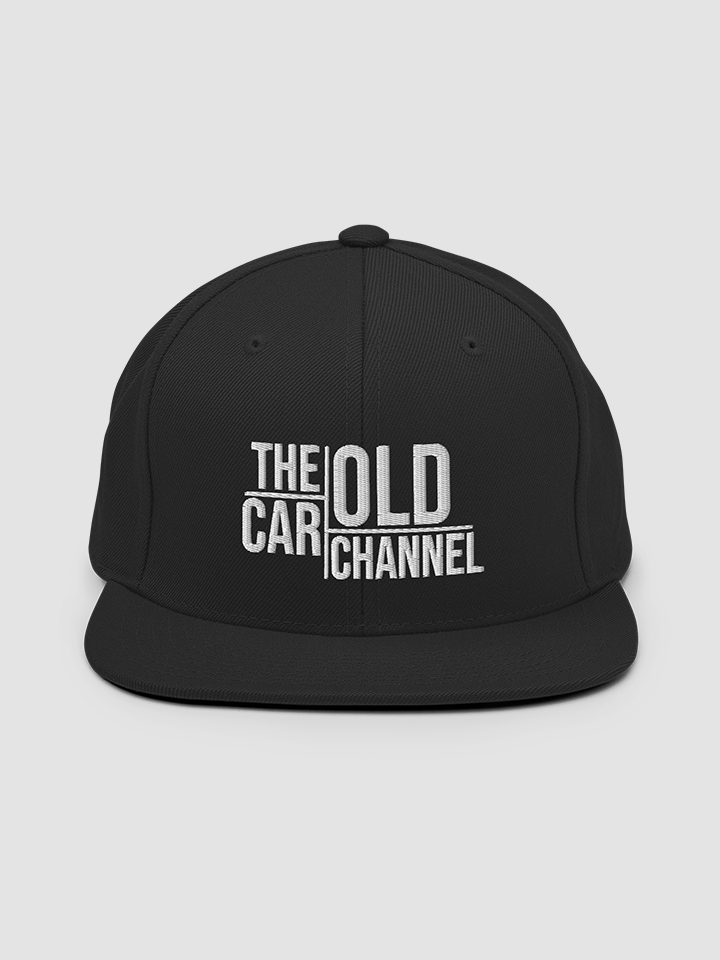 The Old Car Channel Snapback Hat (White Font) product image (1)