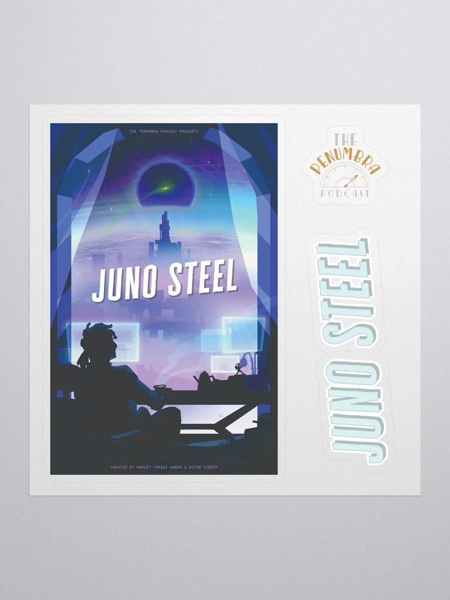 Juno Steel Sticker Sheet product image (1)