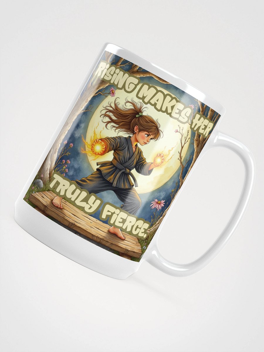 Rising Makes Her Truly Fierce – Empowered Martial Arts Girl Design product image (4)