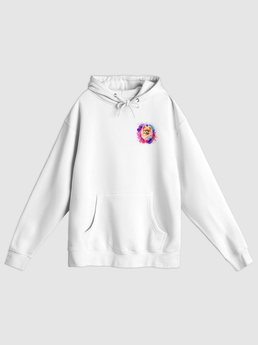 Vibrant Fluffy Dog Splash Hoodie product image (1)