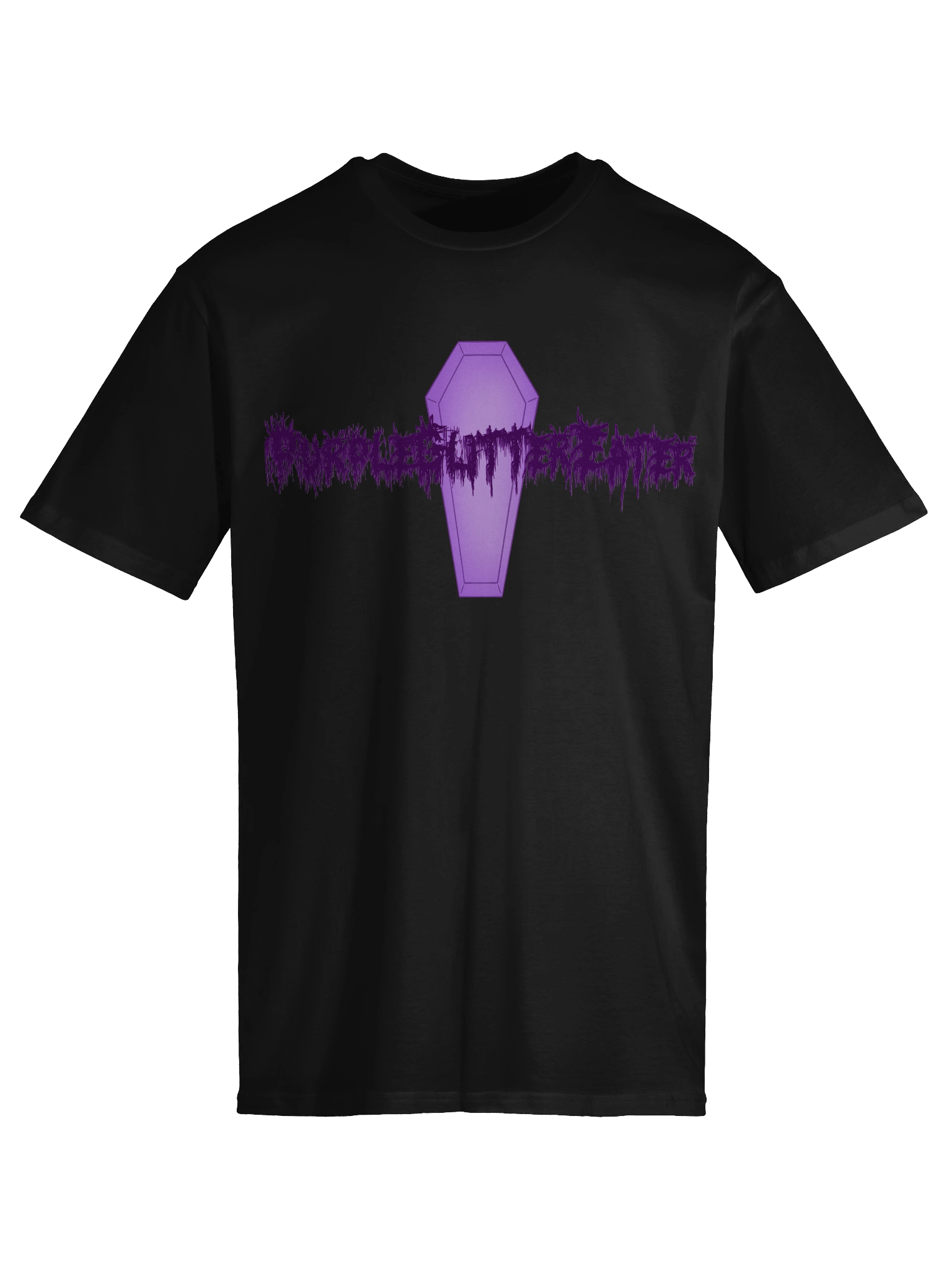 Purple's Black Metal Logo Shirt product image (3)