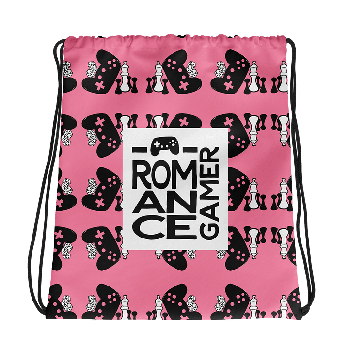 Romance Gamer Drawstring Bag product image (1)