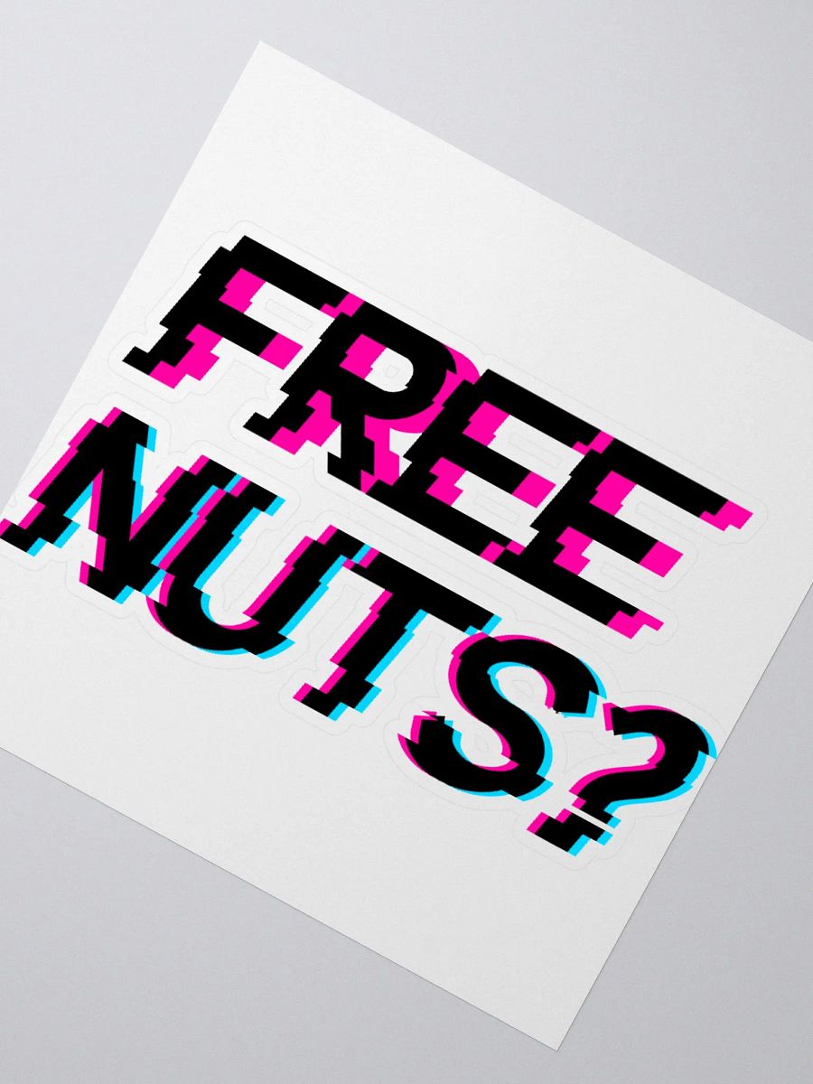 Free Nuts? Sticker product image (2)