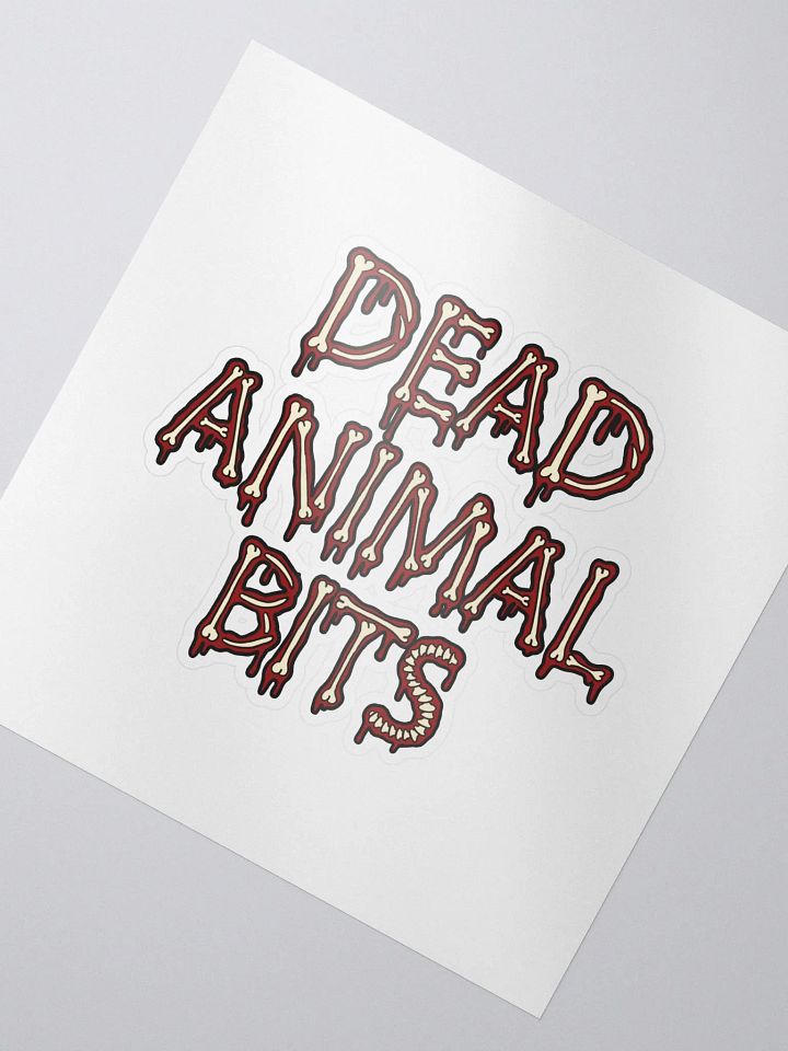 Dead Animal Bits Sticker product image (2)
