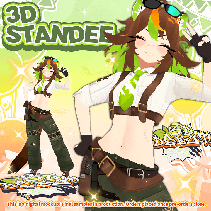 Furi Bday Acrylic Standee [PREORDER] product image (1)