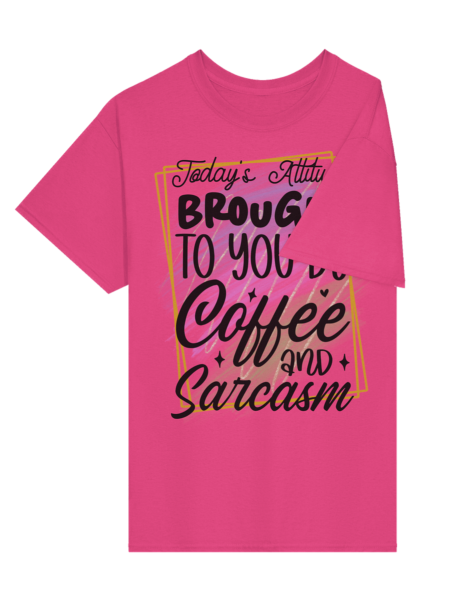 Coffee & Sarcasm Vibes Tee product image (19)