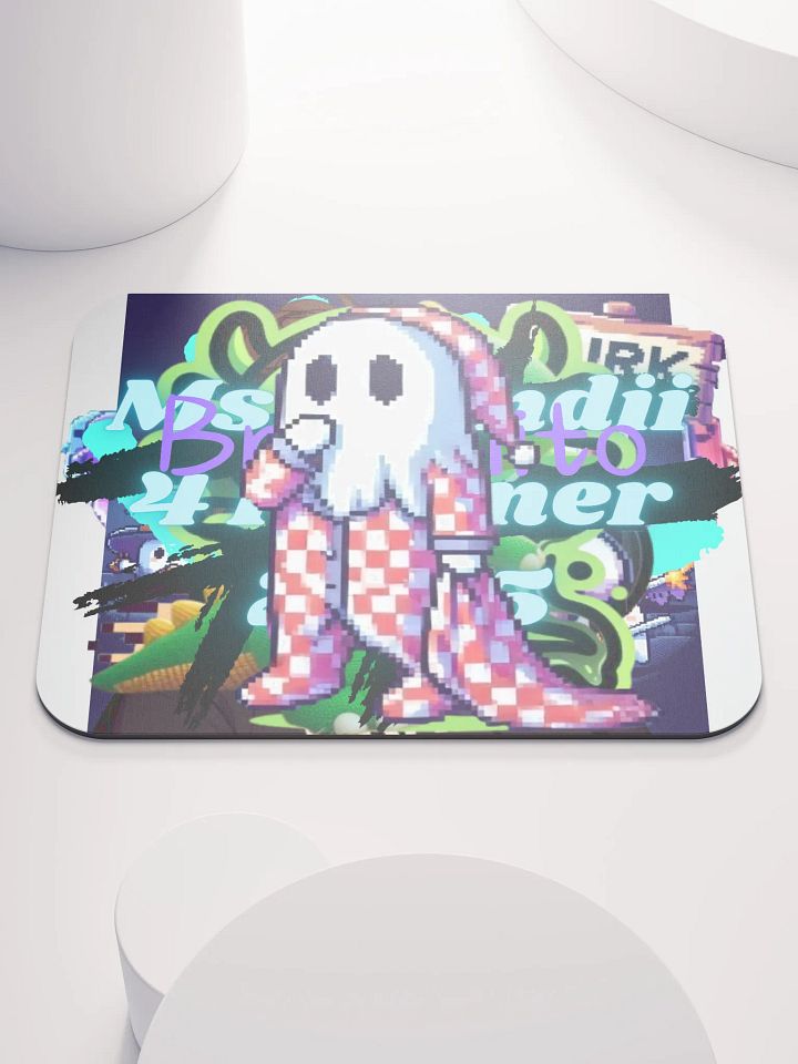 Vibrant Ghostly Adventures Mouse Pad product image (1)