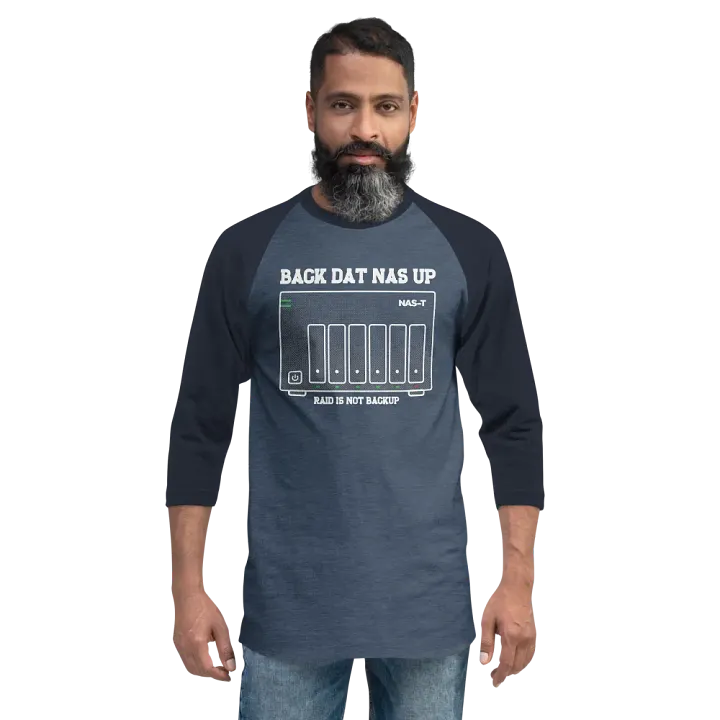 Back Dat NAS Up - Raglan Tee product image (1)