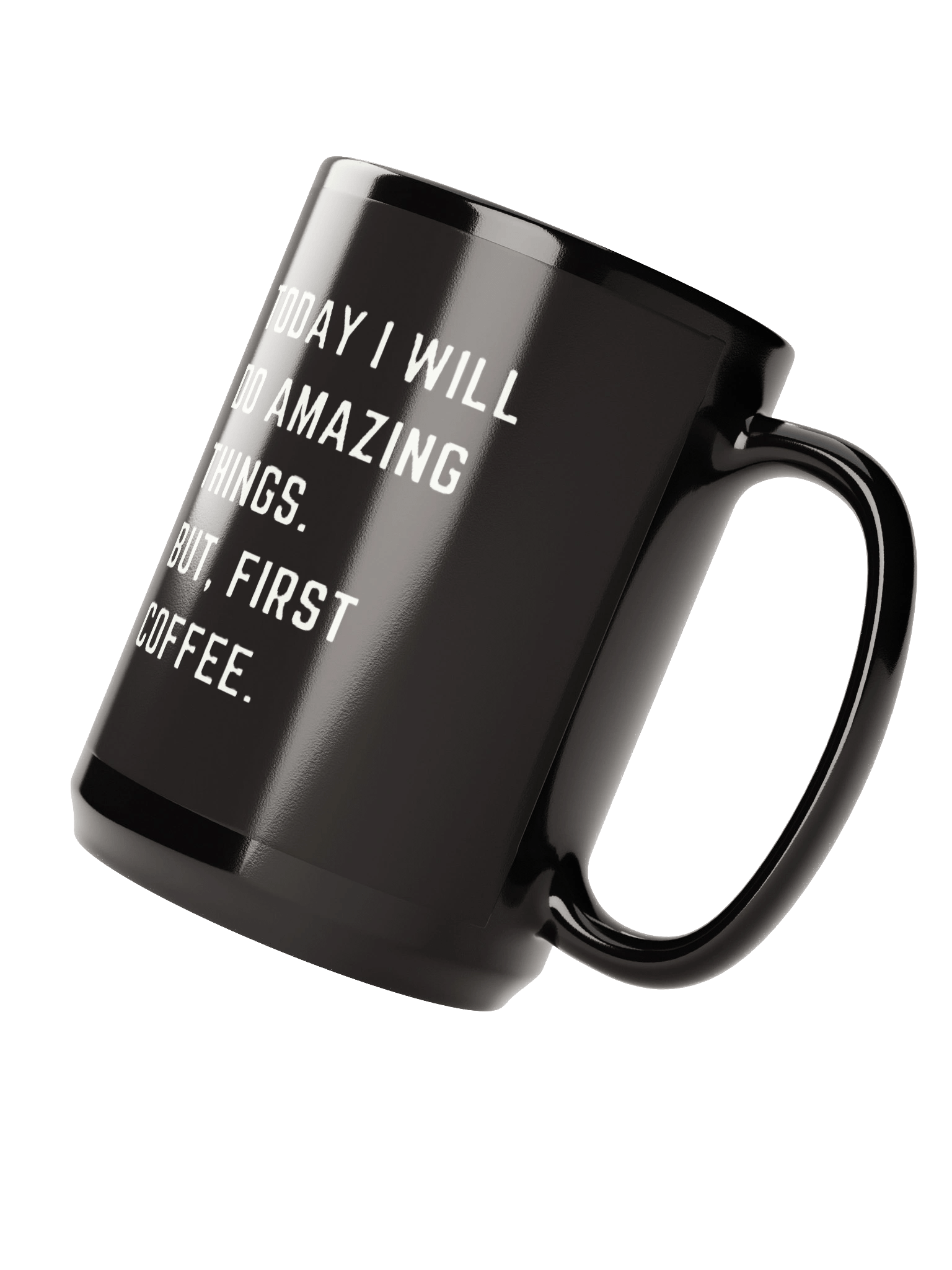 Amazing Things Black Mug product image (2)