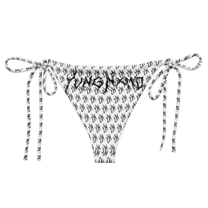 YN Checker Print Bikini Bottom product image (2)