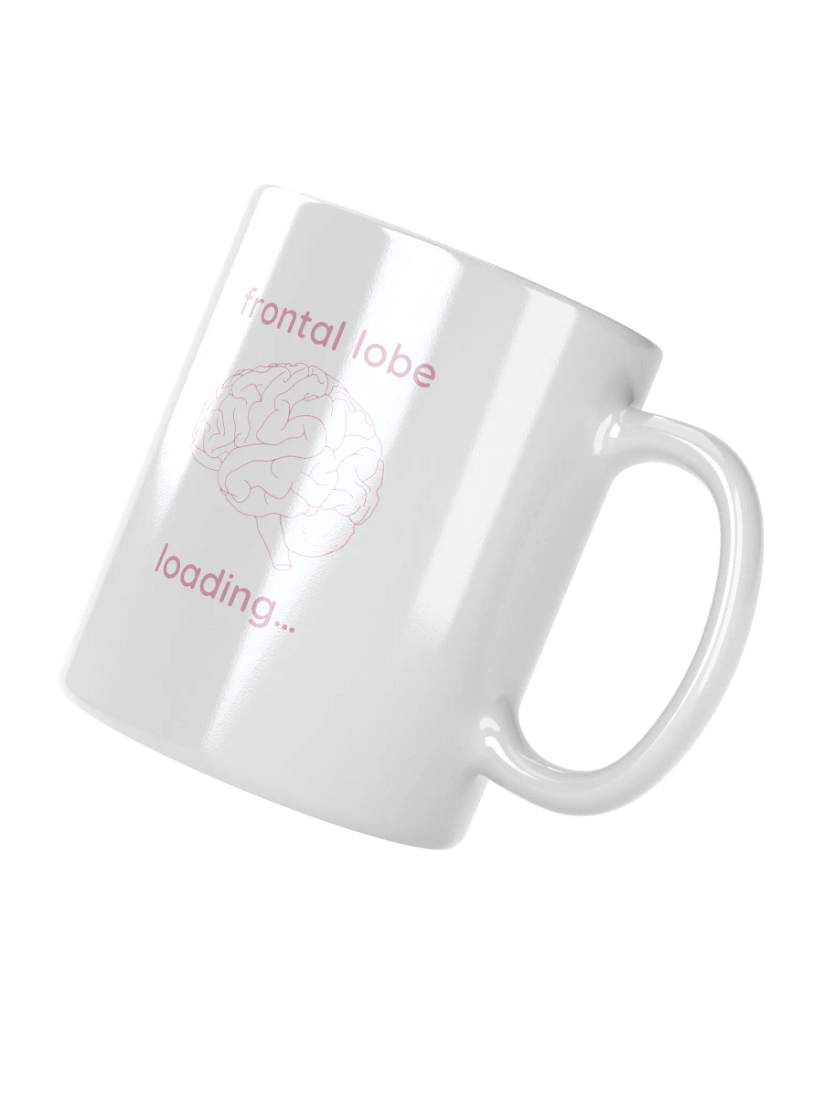 frontal lobe loading... mug (pink) product image (2)
