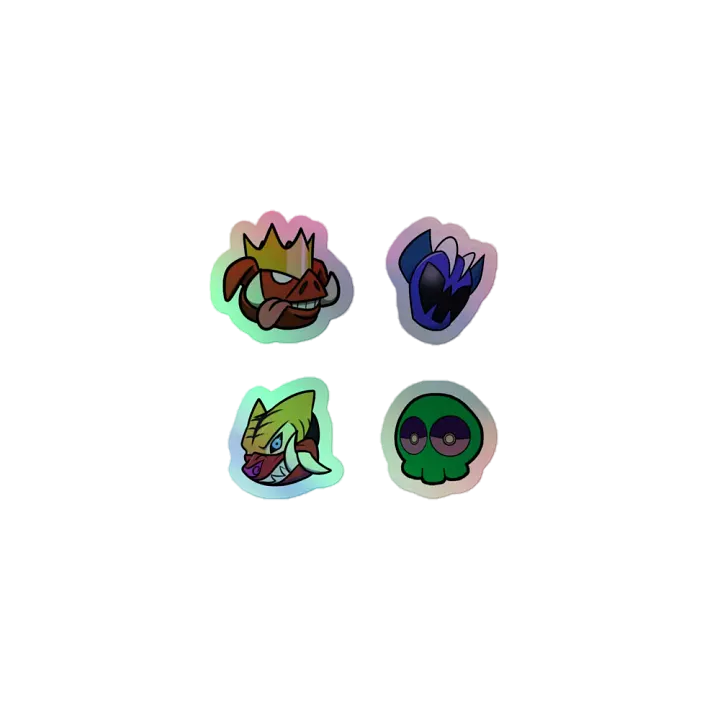HOLO VILLAIN STICKERS! product image (1)