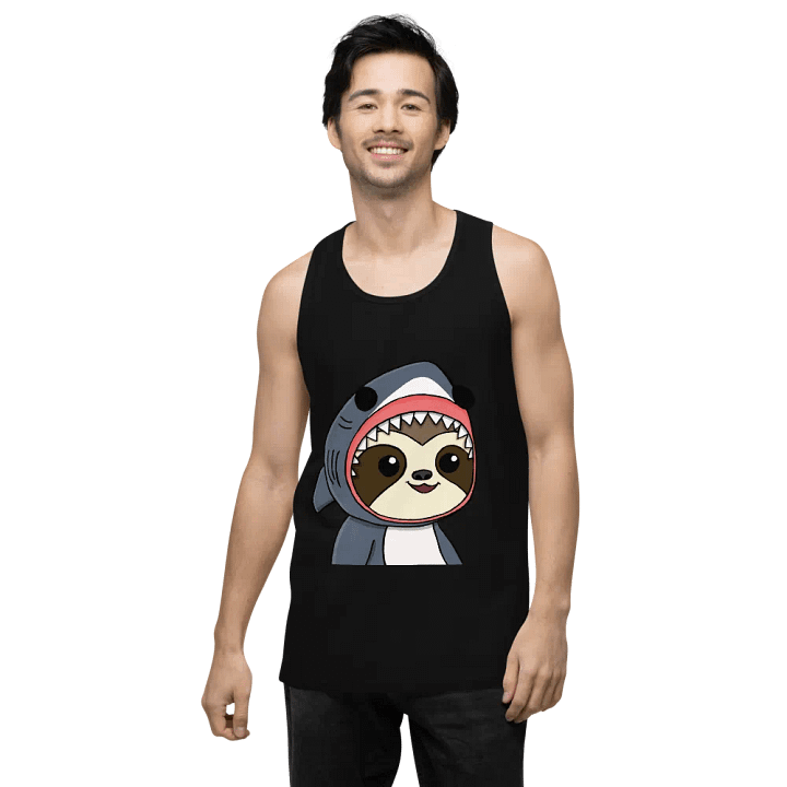 Mens Tank top - Shark product image (9)