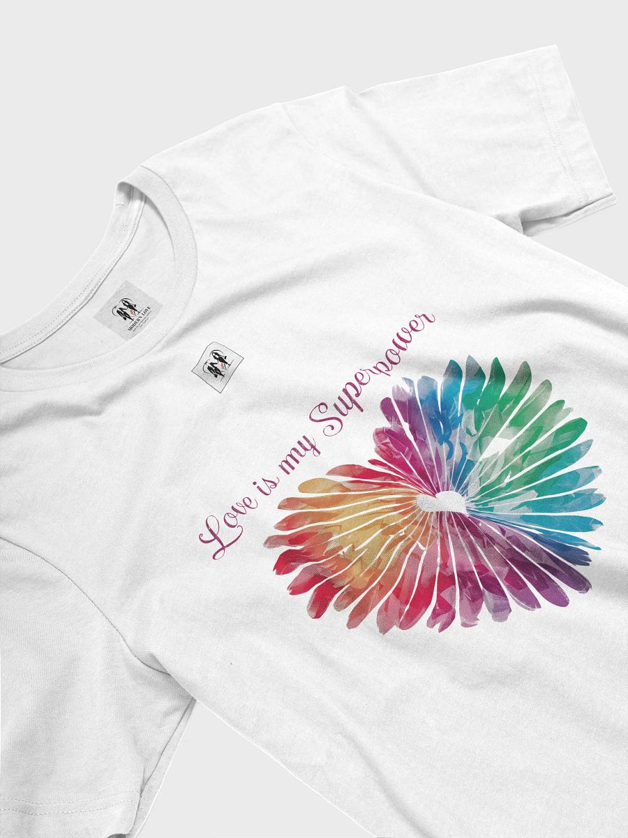 Love is My Superpower Heart Design Unisex T-Shirt product image (13)