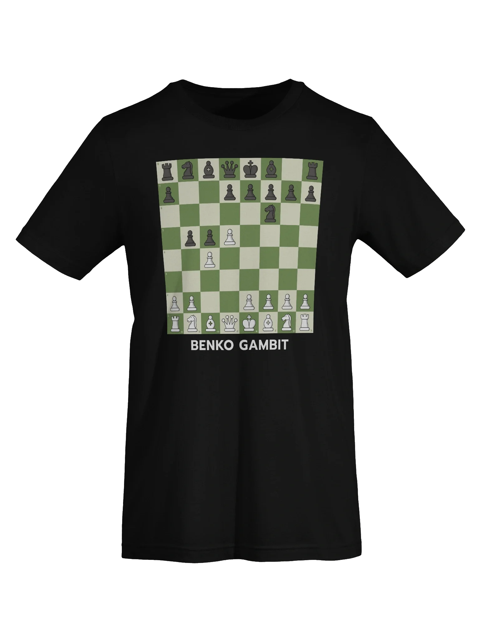 Benko Gambit T-shirt product image (6)