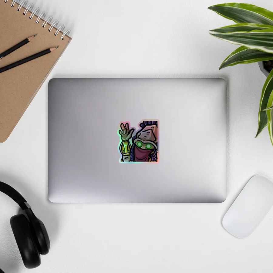 Dark Templar Wave Holo Sticker product image (11)