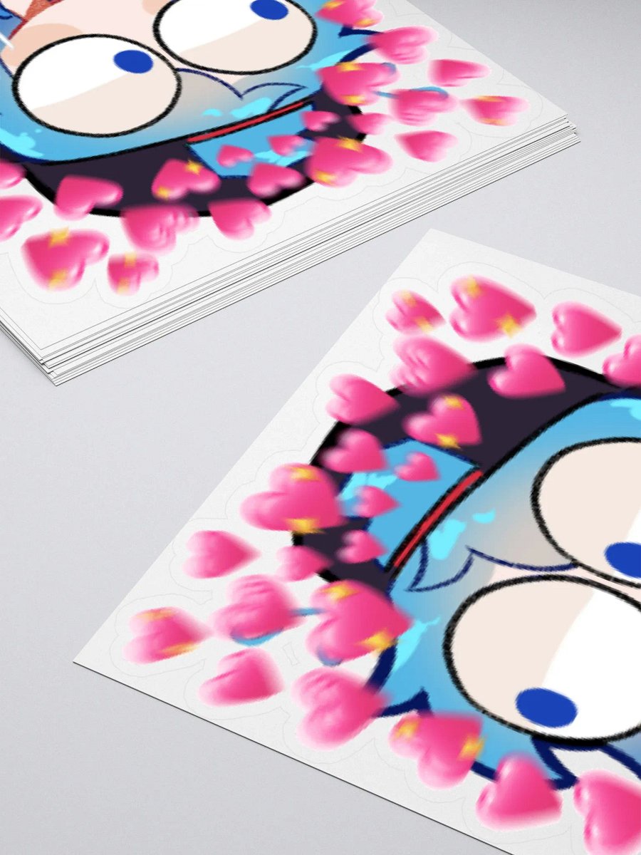 Akira Hearts Meme Sticker product image (4)