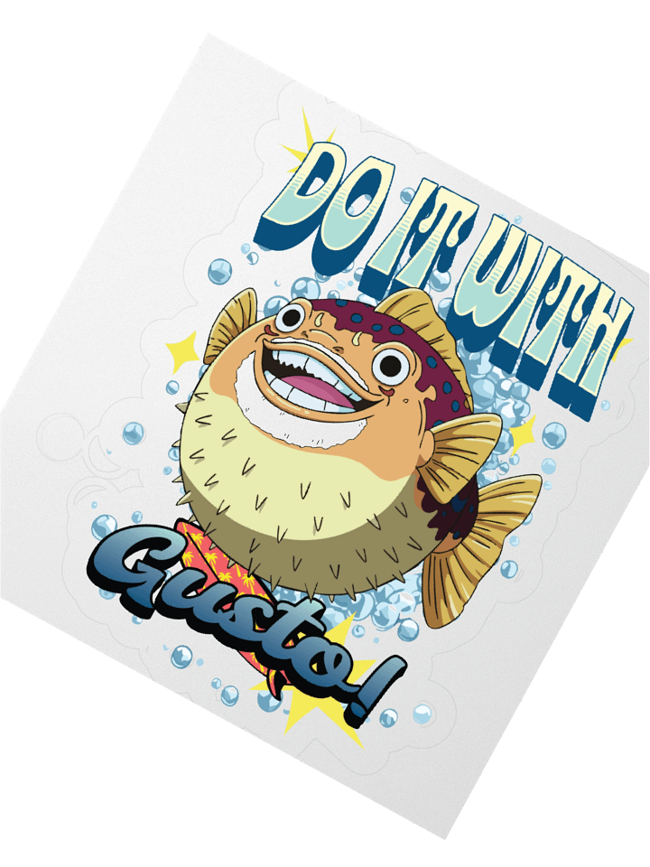 A Gusto Sticker! product image (6)