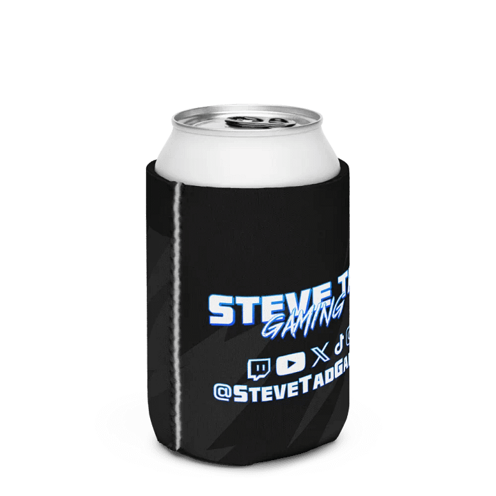 Steve Tad Gaming Black Can Coozi product image (2)