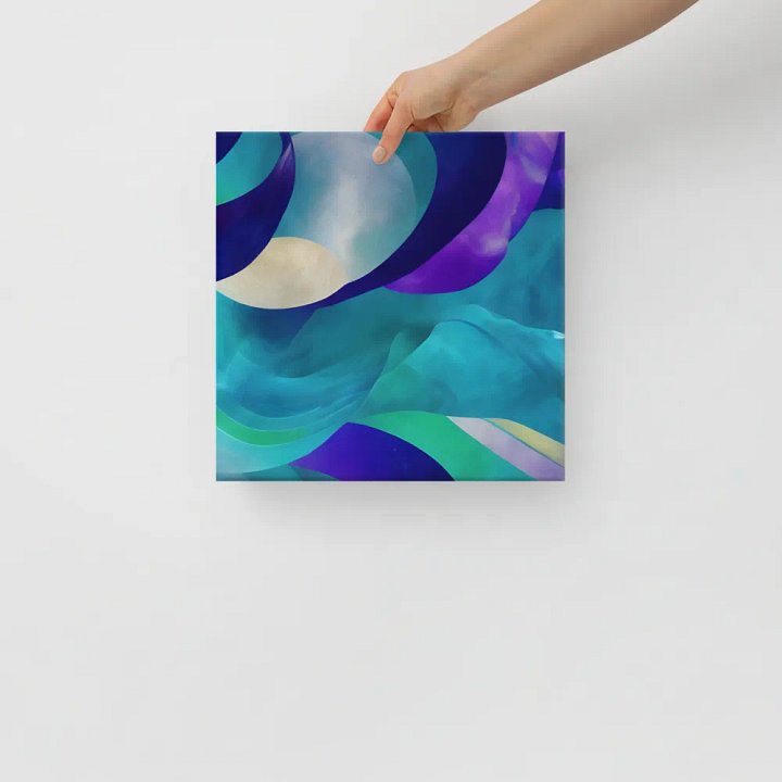 Ethereal Waves Canvas product image (1)