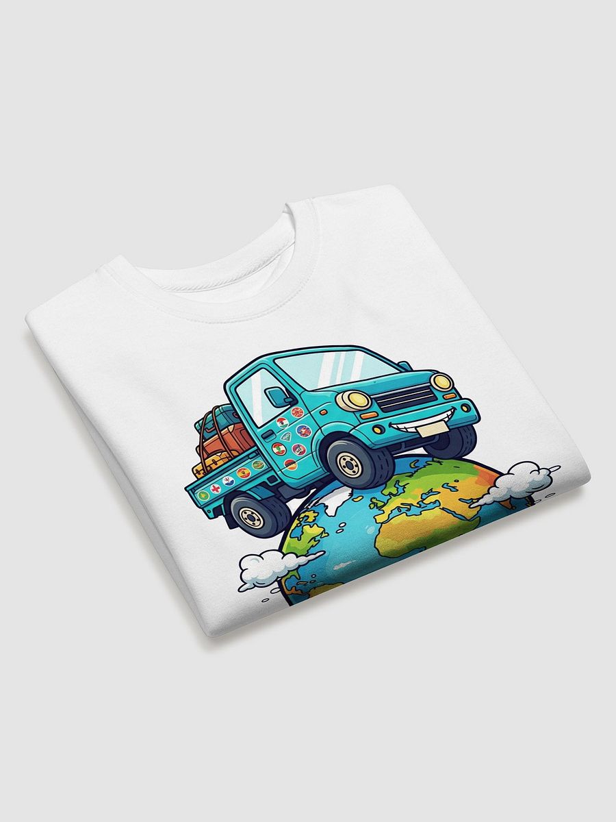 'World at your fingertips' Kei Truck Sweatshirt product image (3)