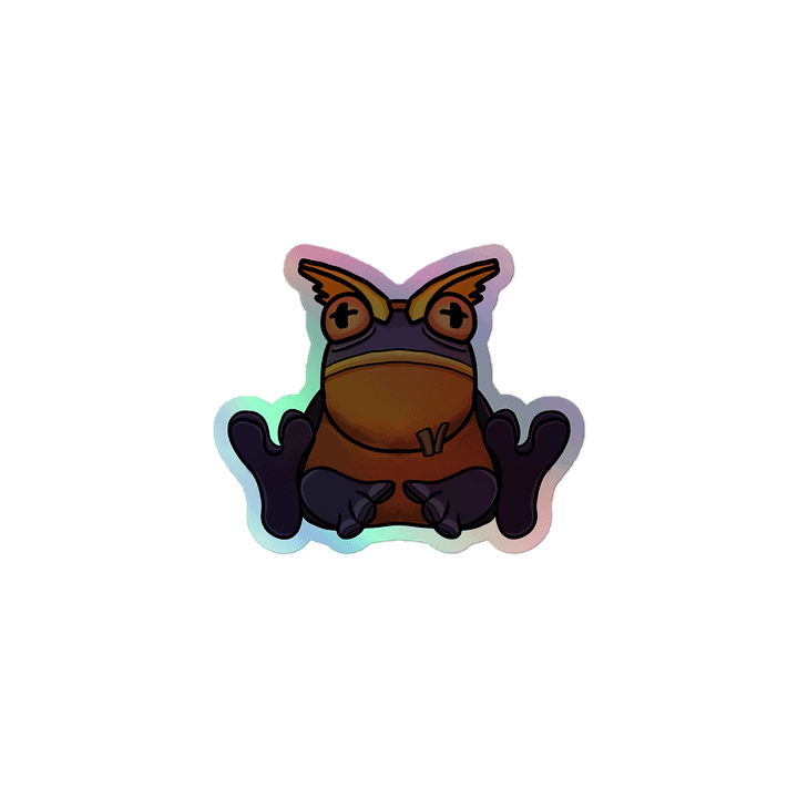 Elderwood Frog Plush - Holo Sticker product image (1)