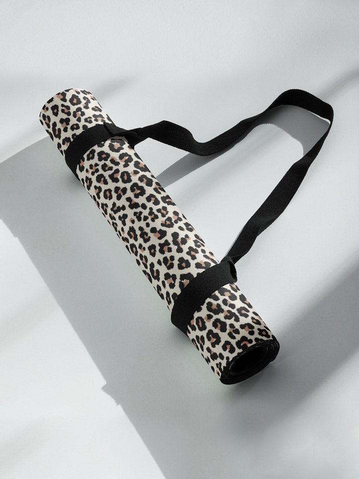 Yoga Mat "Abstract Animal Leopard Skin Fur Pattern" product image (1)
