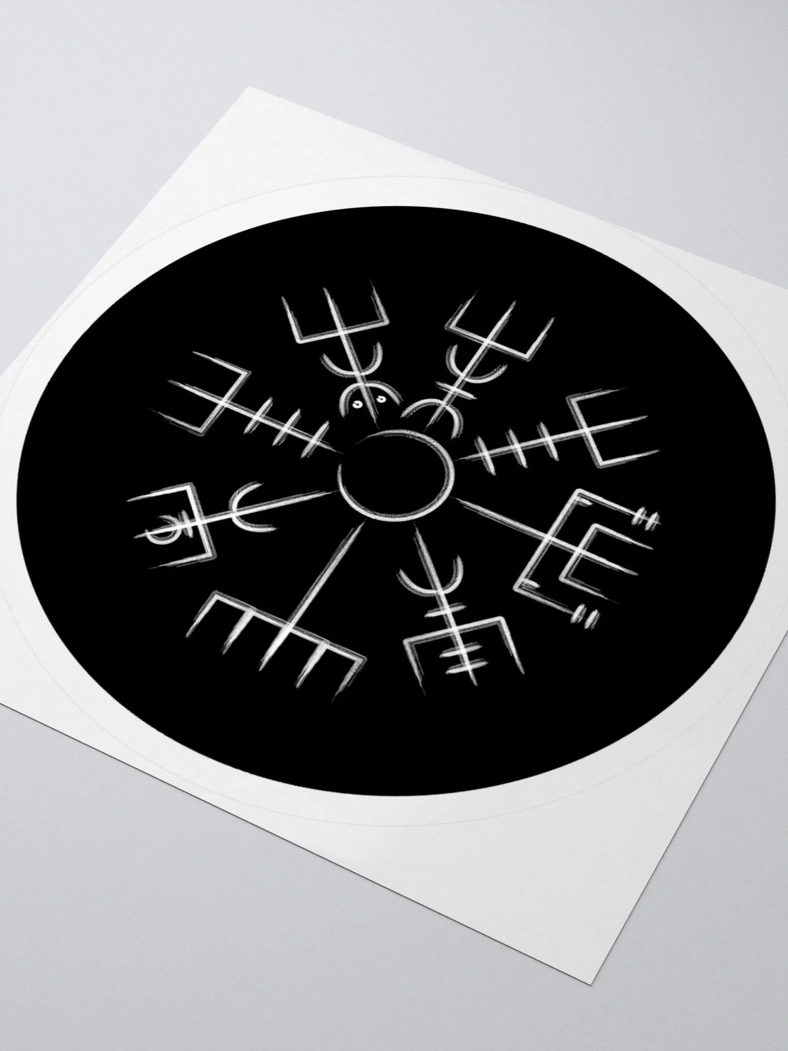 Vegvisir Compass Sticker product image (9)